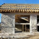 Grange en cours de rénovation