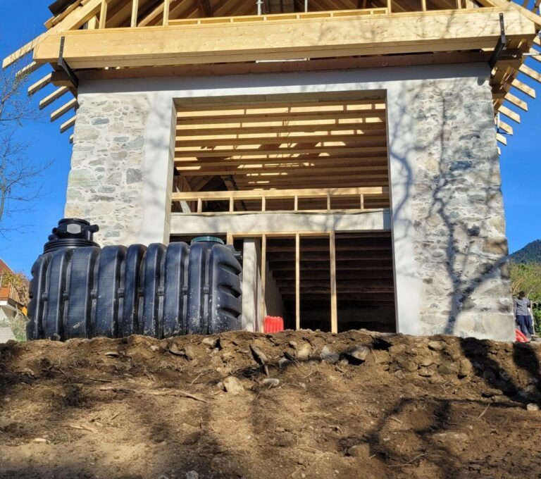 Maison en cours de rénovation